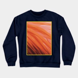 Flamingo Feathers Photograph Crewneck Sweatshirt